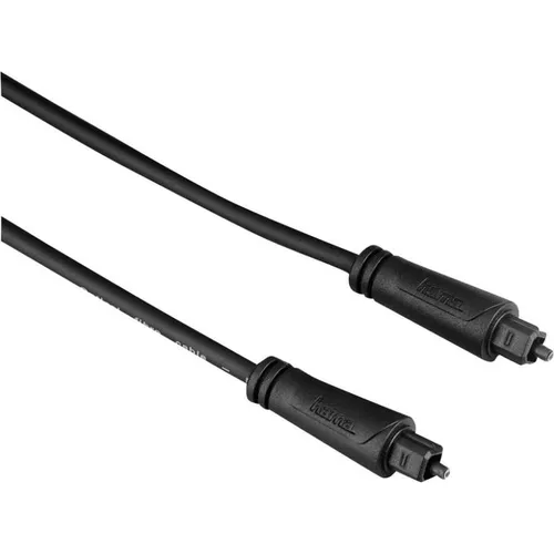 HAMA Audio-Lichtleiter-Kabel 1,5 m mit ODT-Stecker (Toslink) - Hochwertiges optisches Kabel für exzellente Klangübertragung, ideal für Heimkinoanlagen und Audiogeräte.