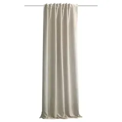 HOMEbasics Akustikvorhang Uni ACUSTICO 160 x 135 cm - Akustikelemente mit Lärm-, Hitze- und Kälteschutz. Der Vorhang bietet auch eine Abdunklungsfunktion und bleibt weich nach der Wäsche bei 30°C.
