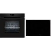 Neff BTX48PIB0 Backofen-Set - Herd-Sets mit Einbau Backofen B2CCJ7AK3 und Induktionskochfeld T58SHF1L0, energieeffizient und ideal für moderne Küchen.