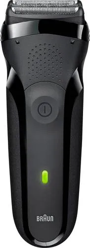 Braun Series 3 301s - Elektrorasierer Folienrasierer in Schwarz, präzises Rasieren für einen perfekten Look