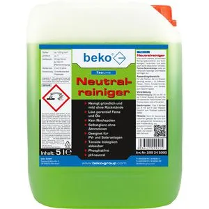 Beko Allzweckreiniger TecLine Neutralreiniger, Konzentrat, mit Frischeduft, Kanister 5 Liter