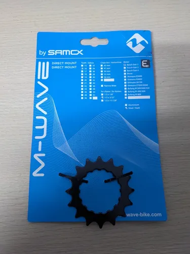 M-Wave E-Bike Antriebsritzel f. BOSCH Generation 2. Direct Mount 16 Zähne
