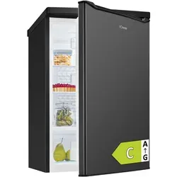 Bomann® Kühlschrank VS 7258 - 85cm, leise und effizient - Kompakter Vollraumkühlschrank mit 126L Nutzinhalt und Inverter-Kompressor. Leise Betriebsgeräusche von nur 35dB und flexible Ablageoptionen sorgen für frische Lebensmittel und optimalen Stauraum.