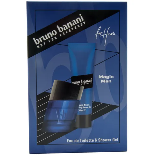 Bruno Banani Magic Man Geschenkset 1 Set = 1 x 30ml EdT Spray + 1x 50ml Duschgel