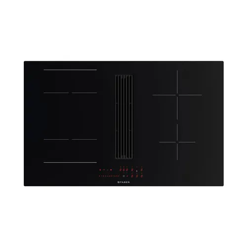 Kochfeldabzug Faber 80 cm Umluft Galileo Linear 340.0708.970 Schwarz