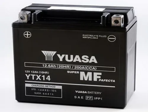 Yuasa YTX14-BS 12V Motorradbatterie