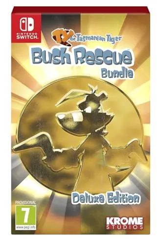 Ty The Tasmanian Tiger Bush Rescue Bundle Deluxe Edition Nintendo Switch