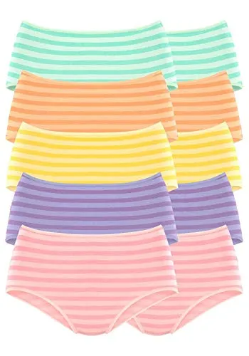 GO IN Taillenslip (10 Stück) bunt – Taillenhohe Passform