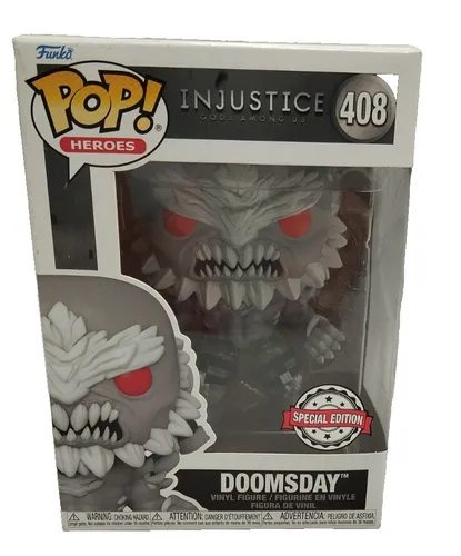 Funko Pop - DC Heros - Injustice - Doomsday #408 (Special Edition) Neu 2. Wahl *