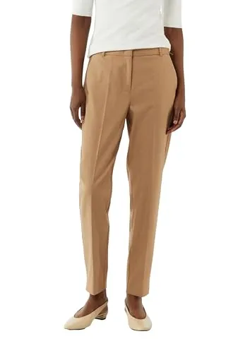 comma Hose - Damen-Hosen mit Mid Rise-Bundhöhe und Slim Fit, ideal für einen eleganten Look mit praktischen Eingrifftaschen.