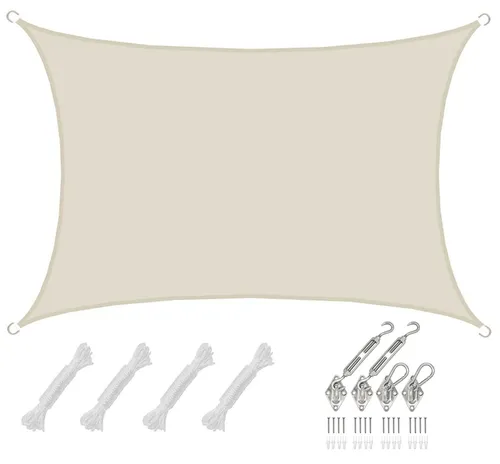 Produktbild AMANKA 98% UV-Schutz Sonnensegel 4m x 3m