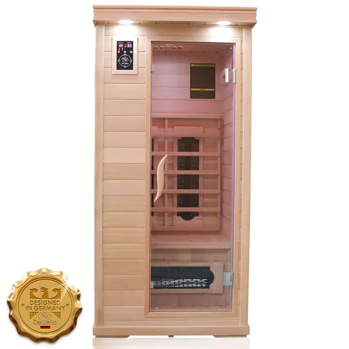 Dewello WINDSOR Infrarotkabine 90x90