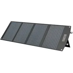 BALDERIA Solarboard 120W - Faltbares Solarpanel für mobile Stromversorgung - Monokristalline Solarmodule für Outdoor & Camping. 120W Leistung, ultramobil, spritzwassergeschützt (IP66) und ideal für nachhaltige Energieerzeugung.