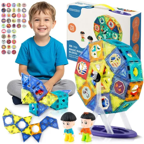 Klocki magnetyczne z karuzela RK-769 von Ricokids