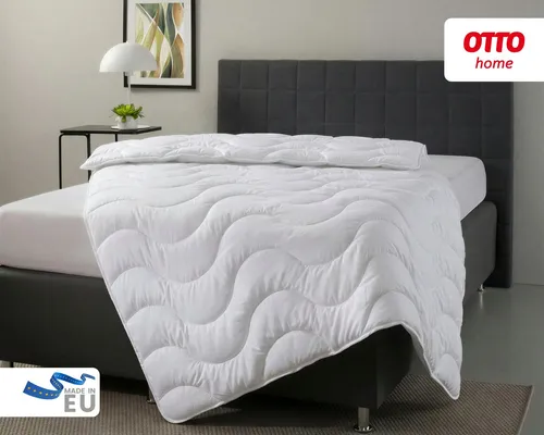 OTTO home Microfaserbettdecke Mailo Bettdecke 135x200 cm, 155x220 cm, Füllung: Polyester, Bezug: Microfaser-Feinbatist, Sommer, Winter, Decke, kuschelweicher Microfaser-Feinbatist Bezug