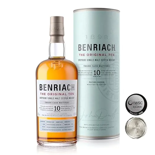Benriach 10 Years Single Malt Scotch Whisky in Geschenkbox