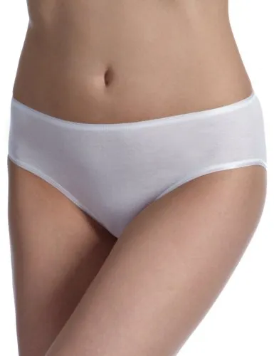 HANRO Damen Slip NA 1626 - Cotton Seamless Midi Slip - Bikinis & Taillenslips für Damen, zeitloser Midi Slip mit nahtloser Verarbeitung für höchsten Tragekomfort und mittelhohem Beinausschnitt.