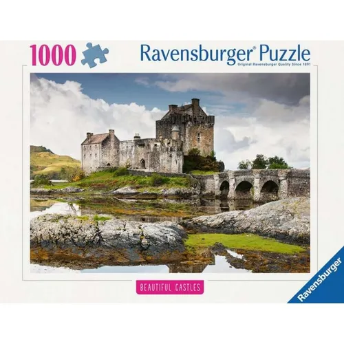 Ravensburger 01337 Puzzle Schloss Eilean Donan, Schottland Teileanzahl 1000