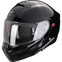 Scorpion Exo-930 Evo Solid Schwarz 3XL - Motorradhelm mit abnehmbarem Kinnteil für maximale Flexibilität, Pinlock® MAXVISION-Scheibe für klare Sicht und hervorragendem Komfort durch hypoallergenes Innenfutter.