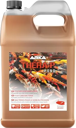 ARKA Pond TheraP - 3785 ml - Fördert gesunde und Vitale Teichbewohner durch spezielle Bakterienformel, verbessert das Wachstum und stärkt die Fischgesundheit.