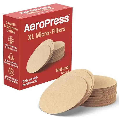 AeroPress XL Kaffeebereiter Naturpapier-Mikrofilter von AeroPress
