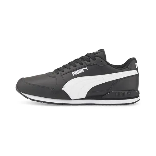 PUMA St Runner V3 L Sneaker - Black White, 37.5 EU - Herren-Sneaker mit CMEVA für maximale Performance und SoftFoam+ Innensohle für optimalen Komfort. Ideal für sportliche Aktivitäten und den Alltag.