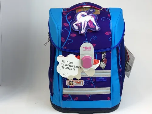 McNeill Schulranzen-Set 4-tlg. McLight Ergo Primero lilly