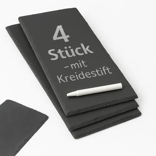 Thiru Premium Schieferplatten in schwarz von Thiru