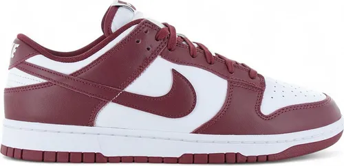 Nike Dunk Low Retro - Herren Sneakers Schuhe Leder Rot-Weiß DD1391-601 , EU 47.5 US 13