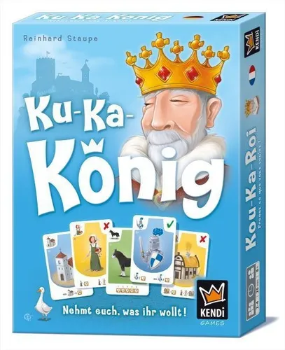 Ku-Ka-König Brettspiel DE/EN/FR/IT