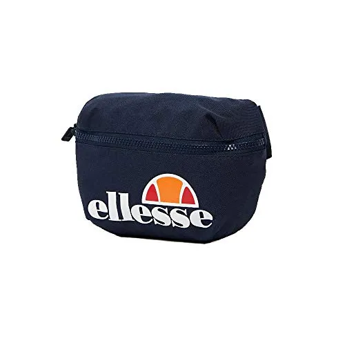 ellesse Unisex Umhängetasche ROSCA - Cross Body Bag - Gürteltasche mit praktischem Reißverschluss, ideal für Damen und Herren. Die kompakte Größe (15x31x5cm) und der stylische Logo Print machen sie zum perfekten Begleiter.