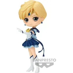 Banpresto Q Posket Eternal Sailor Uranus Figur - Model Statuen, handgefertigte PVC-Figur aus Sailor Moon, ideal für Sammler und Anime-Fans, geliefert in umweltfreundlicher Verpackung mit Basisständer.