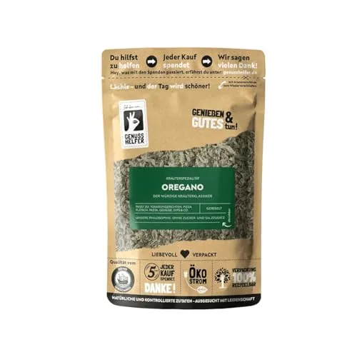 Bremer Gewürzhandel Oregano, gerebelt, mediterrane Kräuter, ideal als Oregano Tee, 10 x 40g