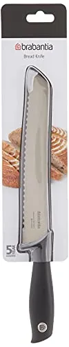 Brabantia Brotmesser, Dunkel Grau, One Size