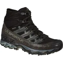 La Sportiva Ultra Raptor II Mid Wide GTX - Wasserdichte Wanderschuhe für Abenteuer - Wanderschuhe mit Gore-Tex-Membrane für optimale Atmungsaktivität. Ideal für Fast Hiking und Exkursionen, bieten Komfort und Stabilität auf jedem Terrain.