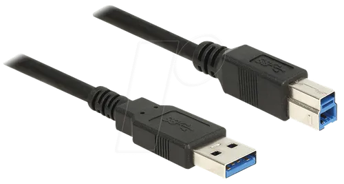 DELOCK 85066 - USB 5 Gb/s Kabel, A Stecker auf B Stecker, 1 m