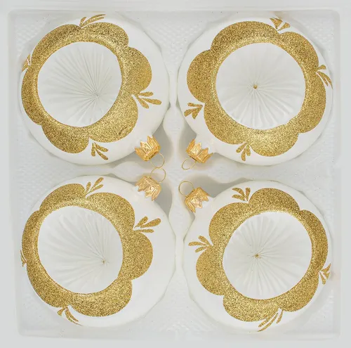 Weihnachtsbaumschmuck Gold von Navidacio