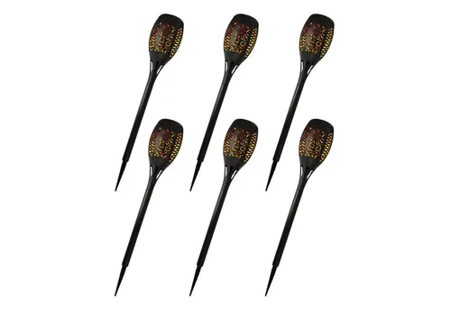 Bestlivings LED Solarleuchte SF-44431 - Solarleuchte mit Flammeneffekt, ideal für Garten und Veranstaltungen. Automatisches Einschalten durch Dämmerungssensor, wasserdicht und einfach zu installieren.