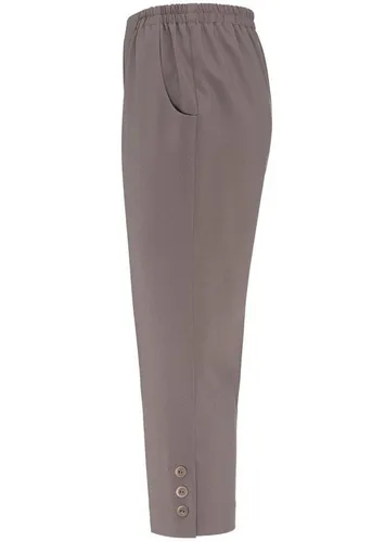 GOLDNER Caprihose Kurzgröße: Pflegeleichte Capri-Schlupfhose