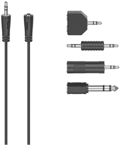Hama Audio-Verbindungskabel/Adapter Klinken-Anschluss-Set (2,5m)