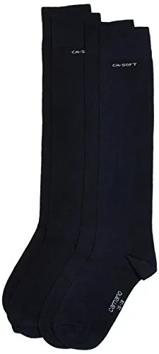 Camano Herren Kniestrümpfe 3942 2er pack, Gr. 39/42, Blau (navy 4)