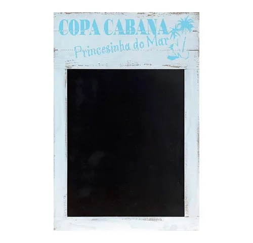 Wellgro Memoboard Nostalgische Holz-Kreide-Tafel von Wellgro