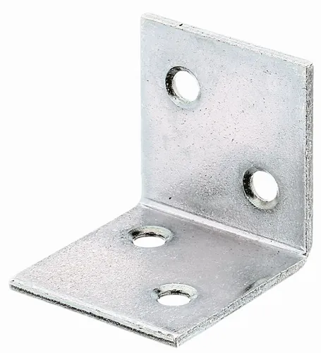 Alberts 847494 Breitwinkel | 100er Set | sendzimirverzinkt - Stütze aus hochwertigem Stahl, ideal für präzise Verbindungen mit 4 versenkten Löchern. Perfekt für alle Bauprojekte, bei denen Stabilität und Qualität entscheidend sind.