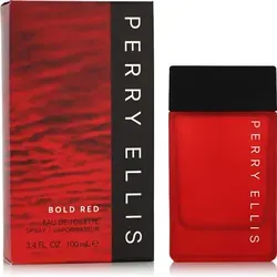 Perry Ellis Bold Red Eau de Toilette für Herren 100 ml - Eau de Toilette mit orientalisch-würzigem Duft, ideal für den modernen Mann, der Frische und Energie mit warmen, maskulinen Noten kombiniert.