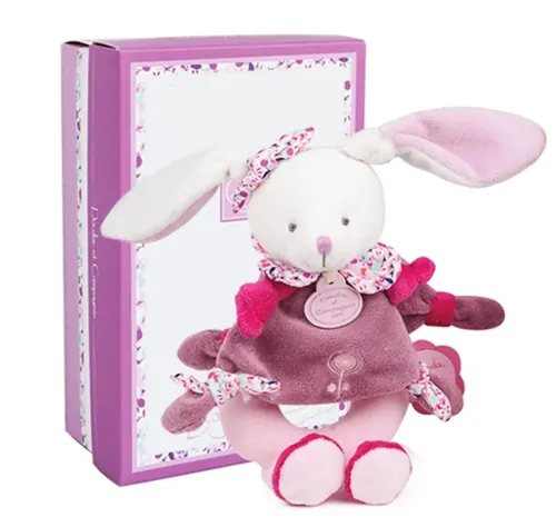 Kirsche Hase Rassel 19cm | Lapin Cerise | 8902700 | DOUDOU | EAN 3700335227000