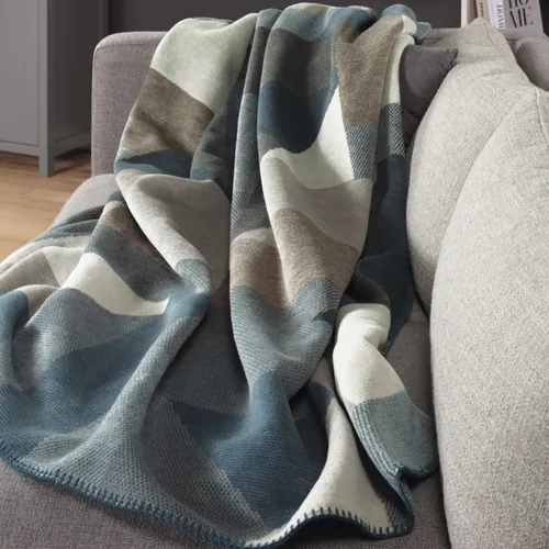 Wohndecke New Look, Biederlack braun 150 cm x 200 cm von Biederlack