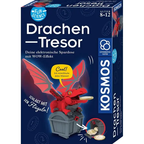 Fun Science Drachen-Tresor von KOSMOS Experimentierkästen, KOSMOS