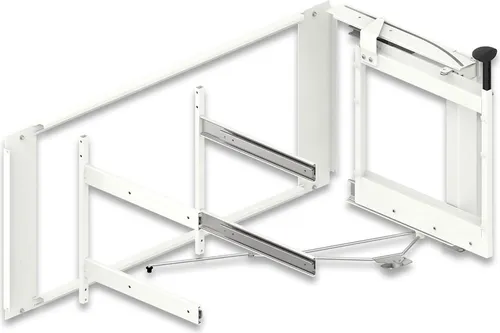PEKA Eckauszug Magic Corner Comfort 900 mm rechts – Weiß