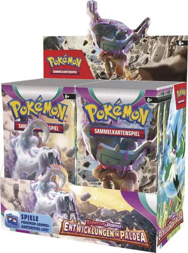 Pokémon Entwicklungen in Paldea Display (36 Booster) DE