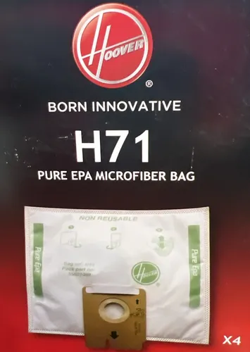 HOOVER H71 Pure EPA Staubsaugerbeutel Microfiber Bag für Freespace Evo 35601069